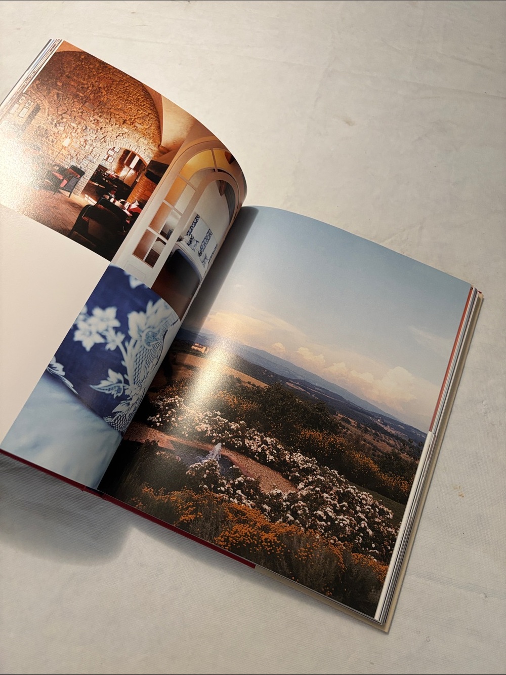 Rizzoli Italian Hideaways Coffee Table Book - Red & Gold Tones - Picture 5 of 8